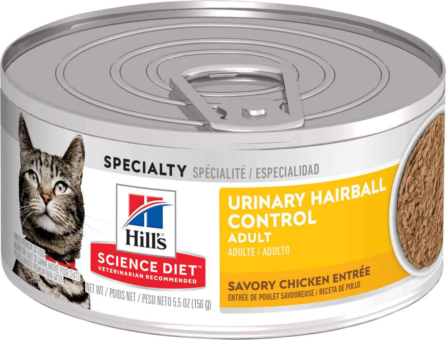 Hill's Science Diet Adult Urinary Hairball Control Savory Chicken Entrée